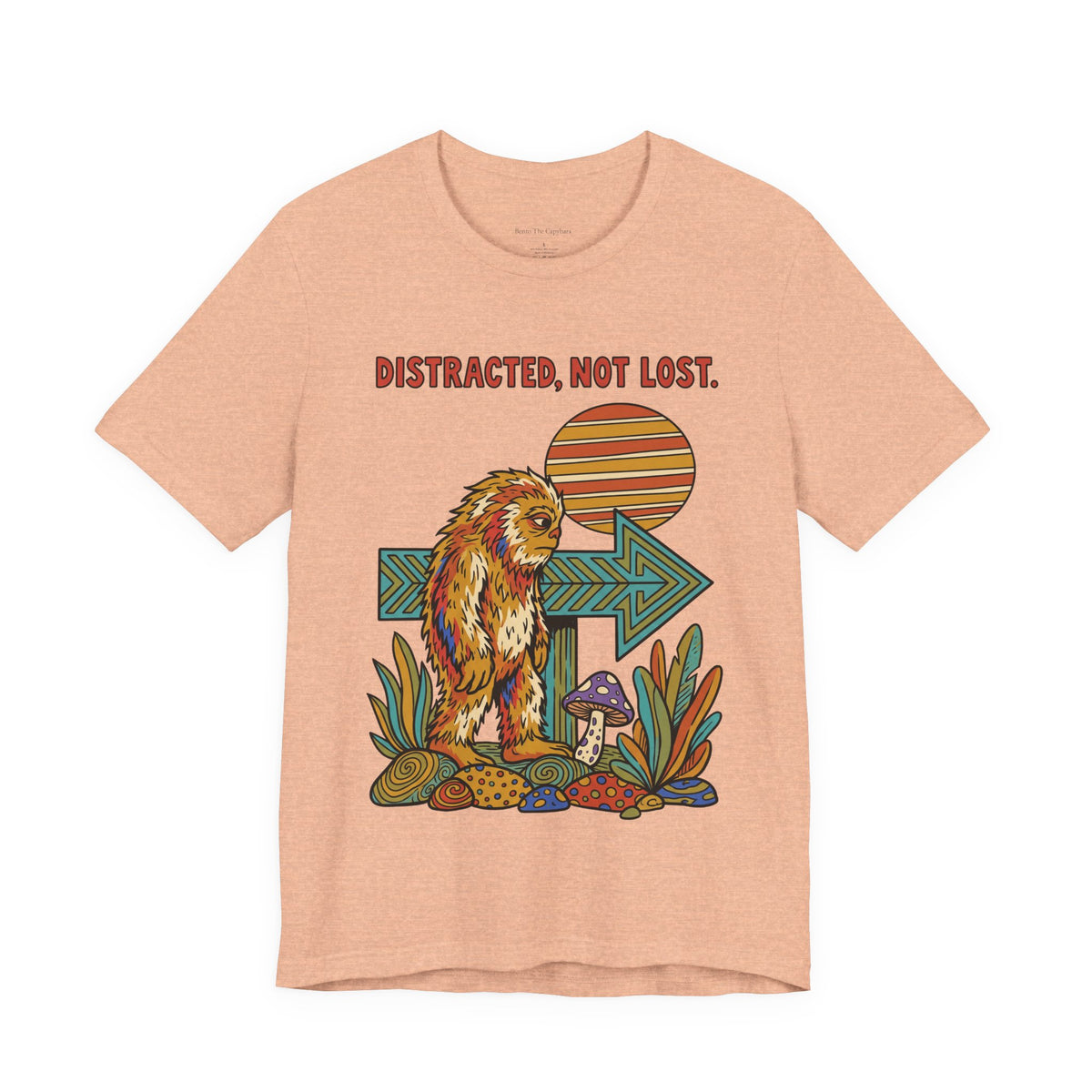 Distracted UNISEX Round Neck T-Shirt