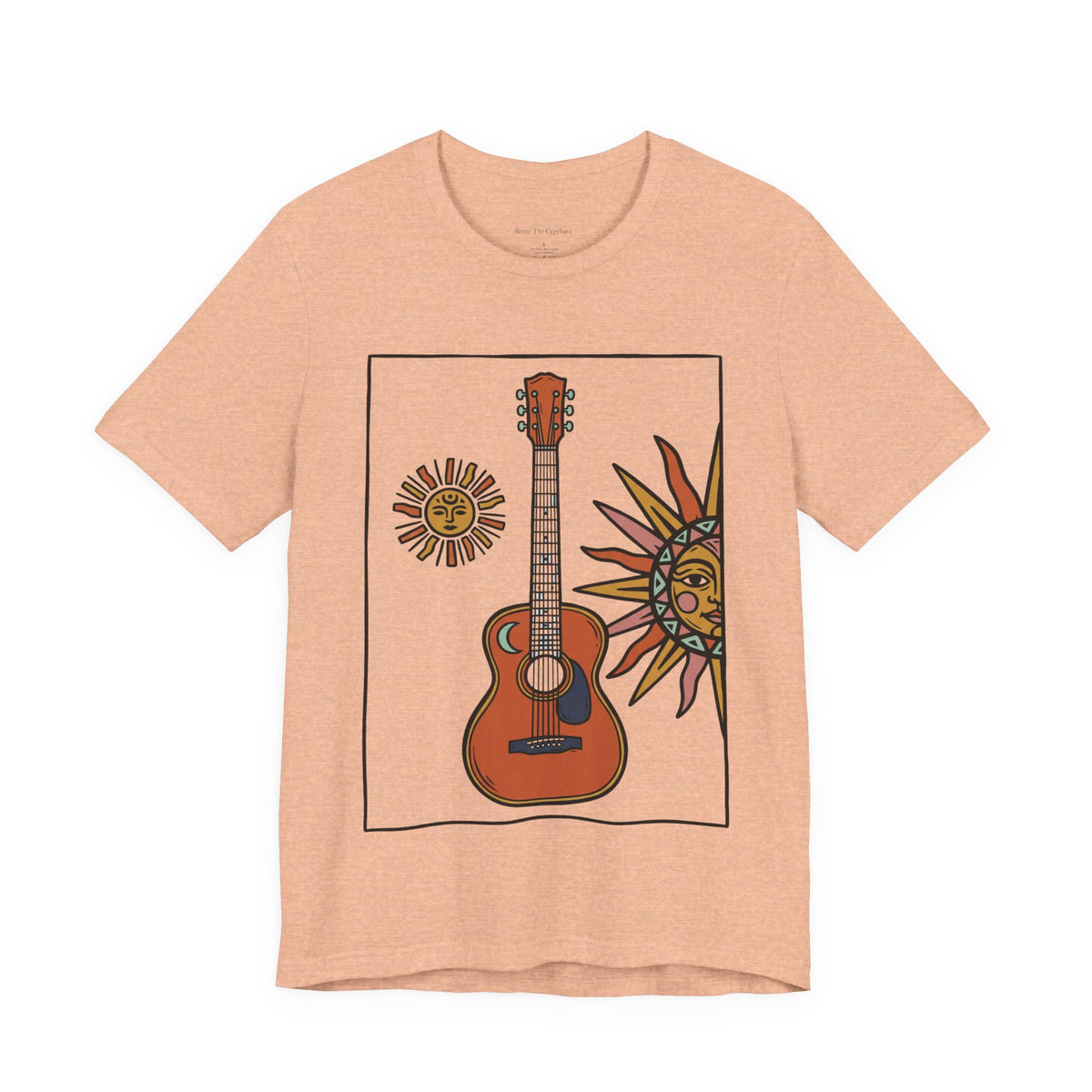 Solar Strings — Unisex Graphic Round Neck T-Shirt
