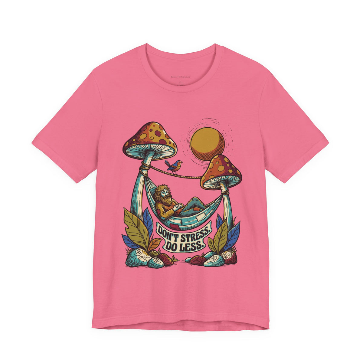 Don't Stress UNISEX Graphic Round Neck T-Shirt