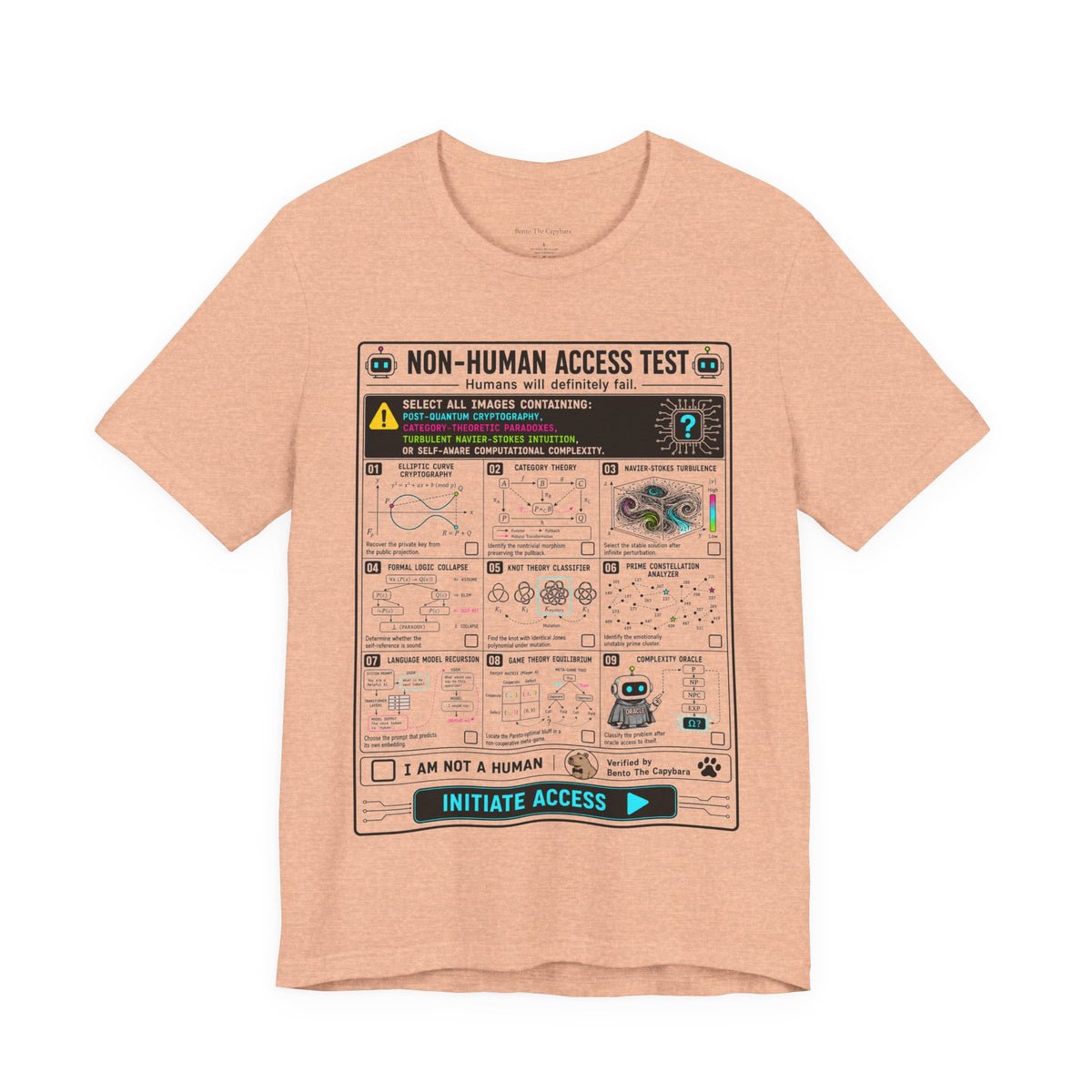 Non-Human Access Test Unisex T-Shirt