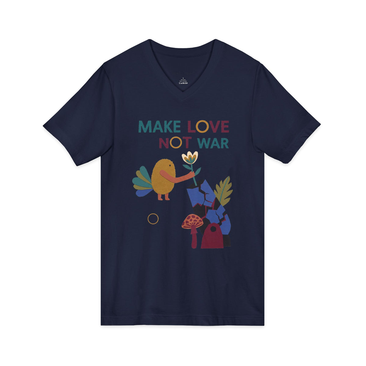 Make Love Not War — Unisex Graphic T-Shirt
