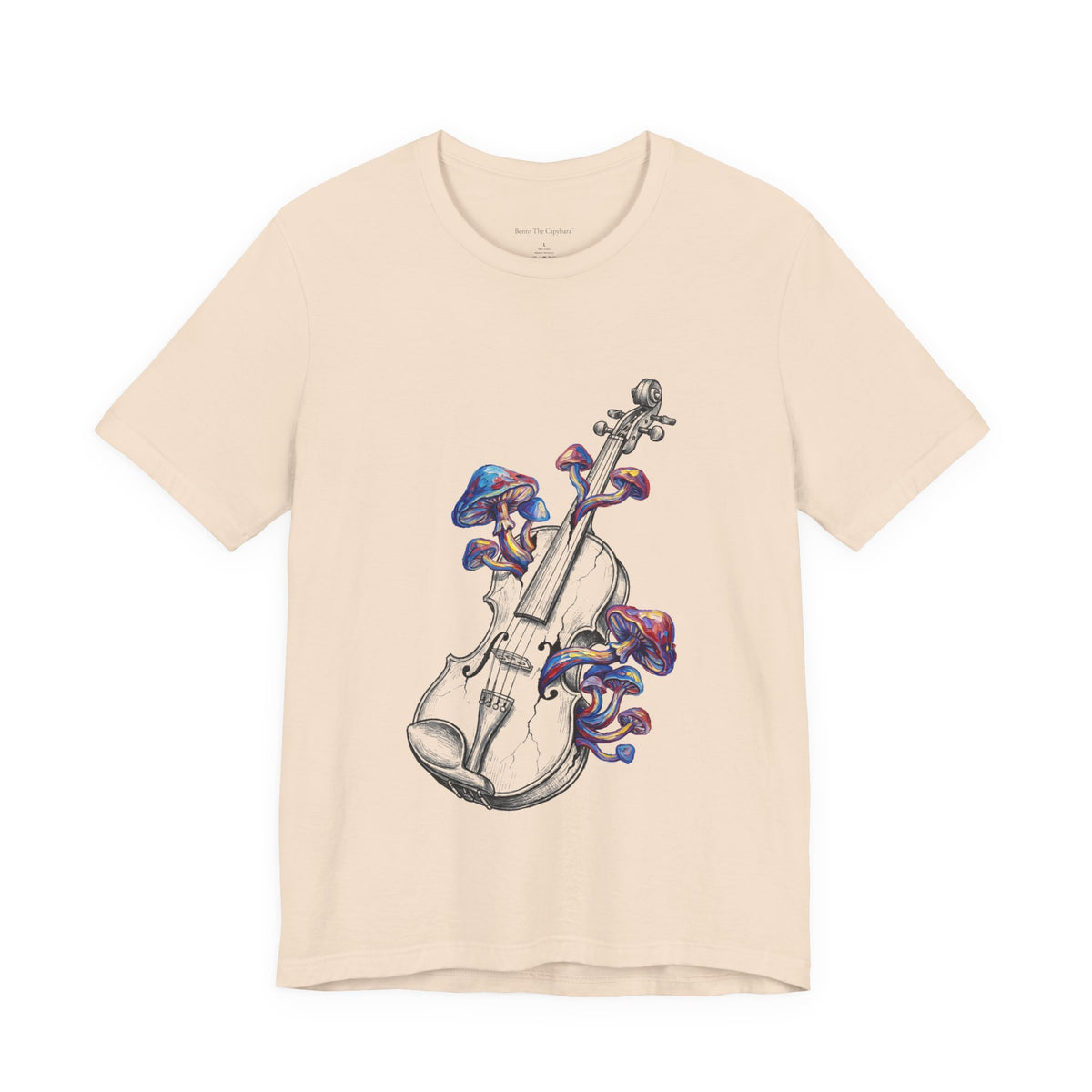 Strings in Bloom Round Neck T-Shirt