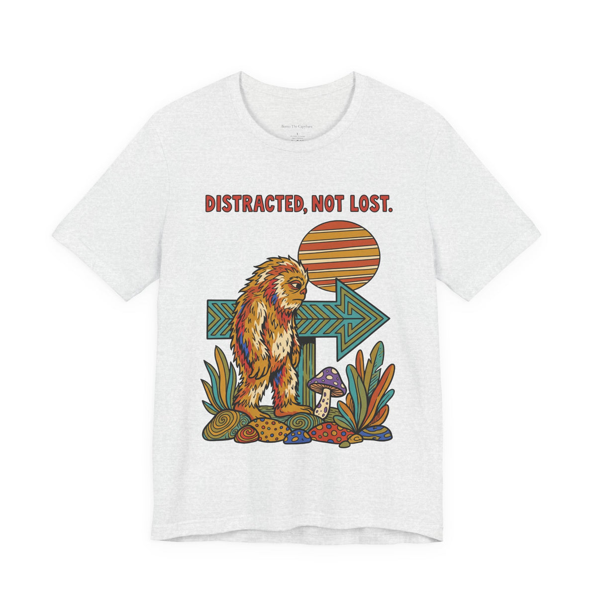Distracted UNISEX Round Neck T-Shirt