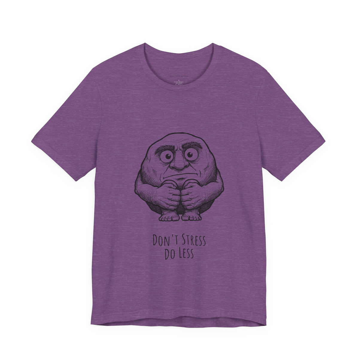 The Quiet Overthinker Round Neck T-Shirt