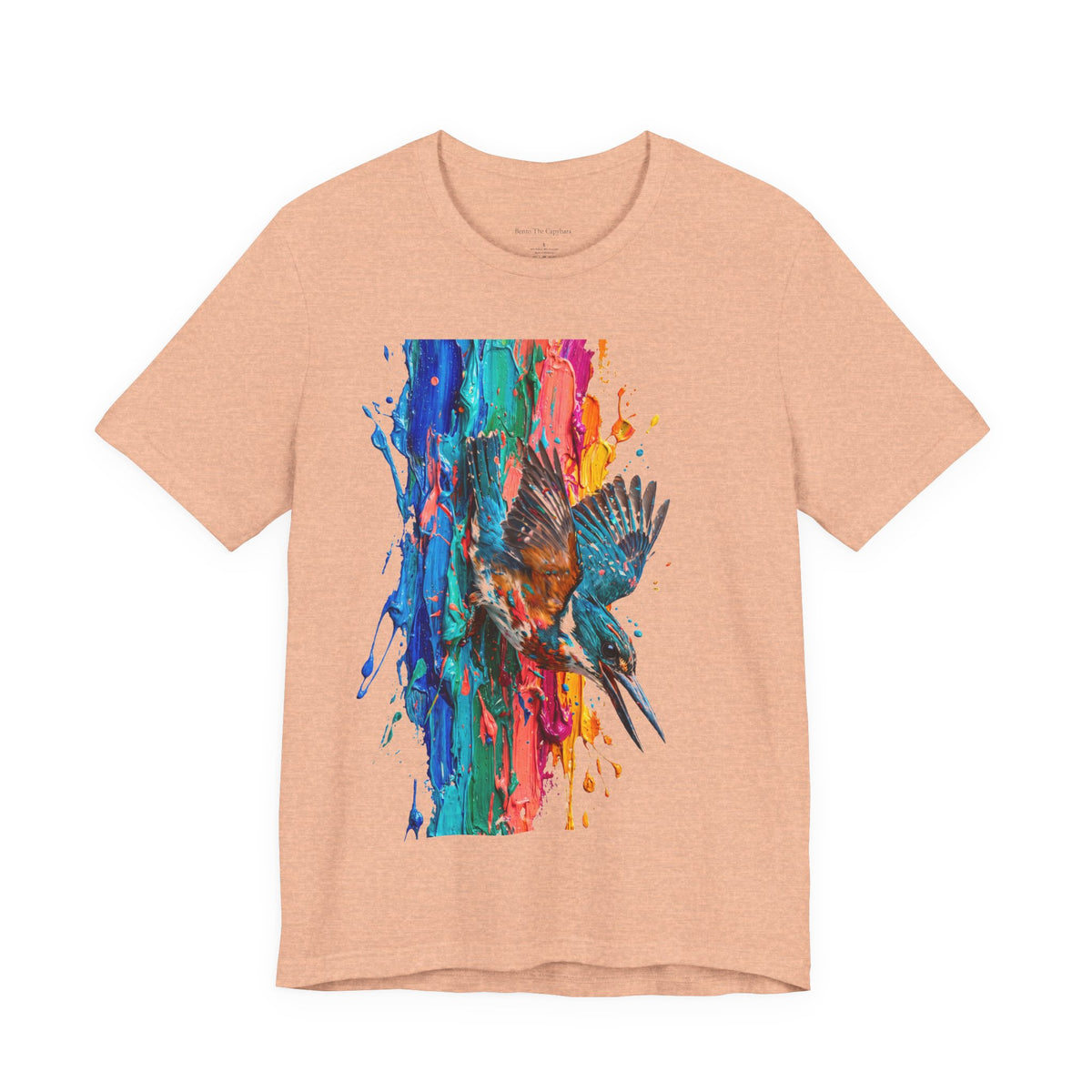 Kingfisher Dive Round Neck T-Shirt