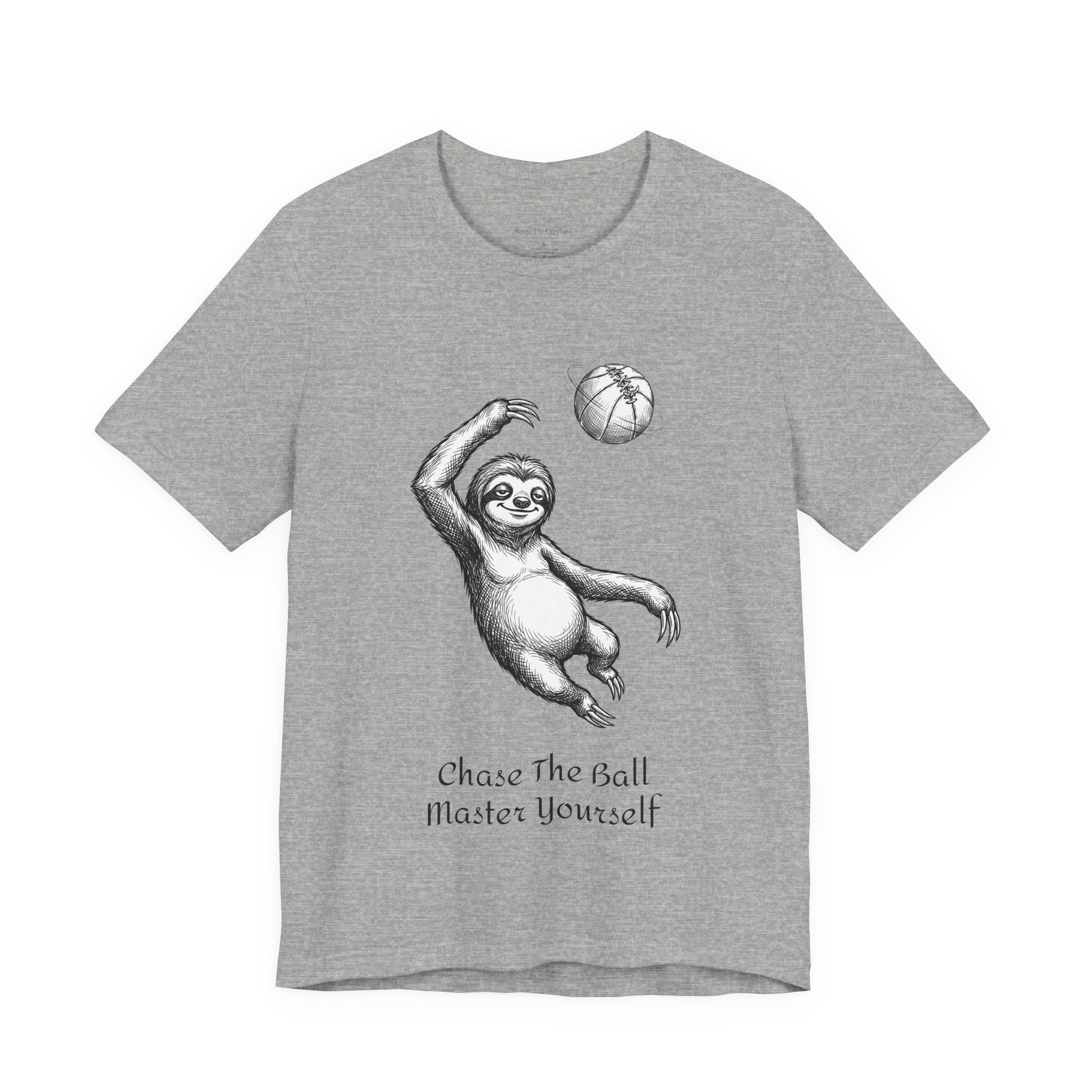 Chase The Ball. Master Yourself - Men's T Shirt