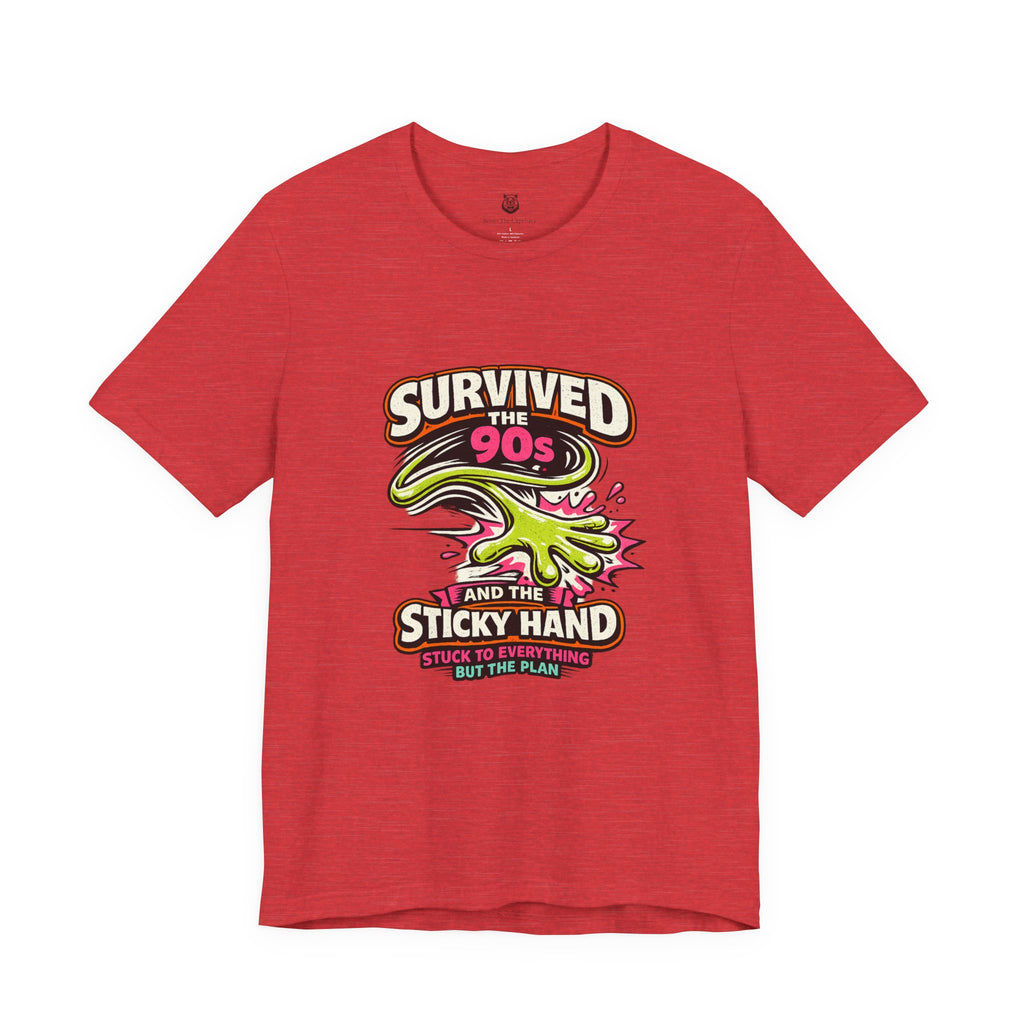 Survived the 90s Sticky Hand Unisex T-Shirt