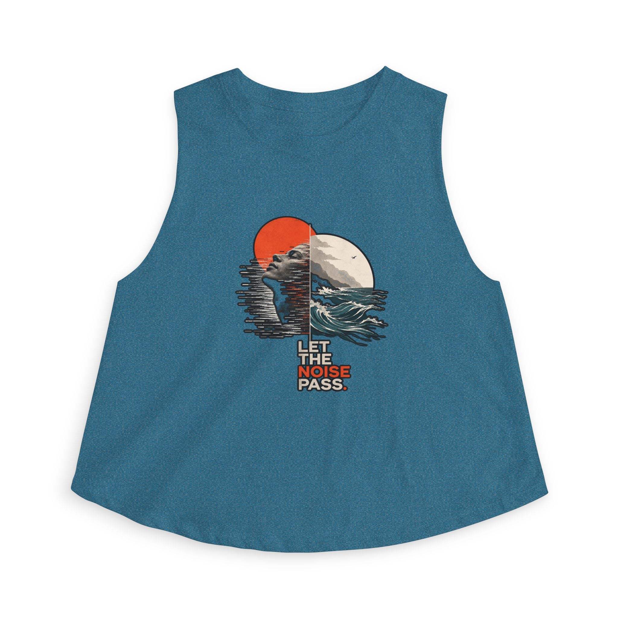 Let the Noise Pass Women’s Crop Top