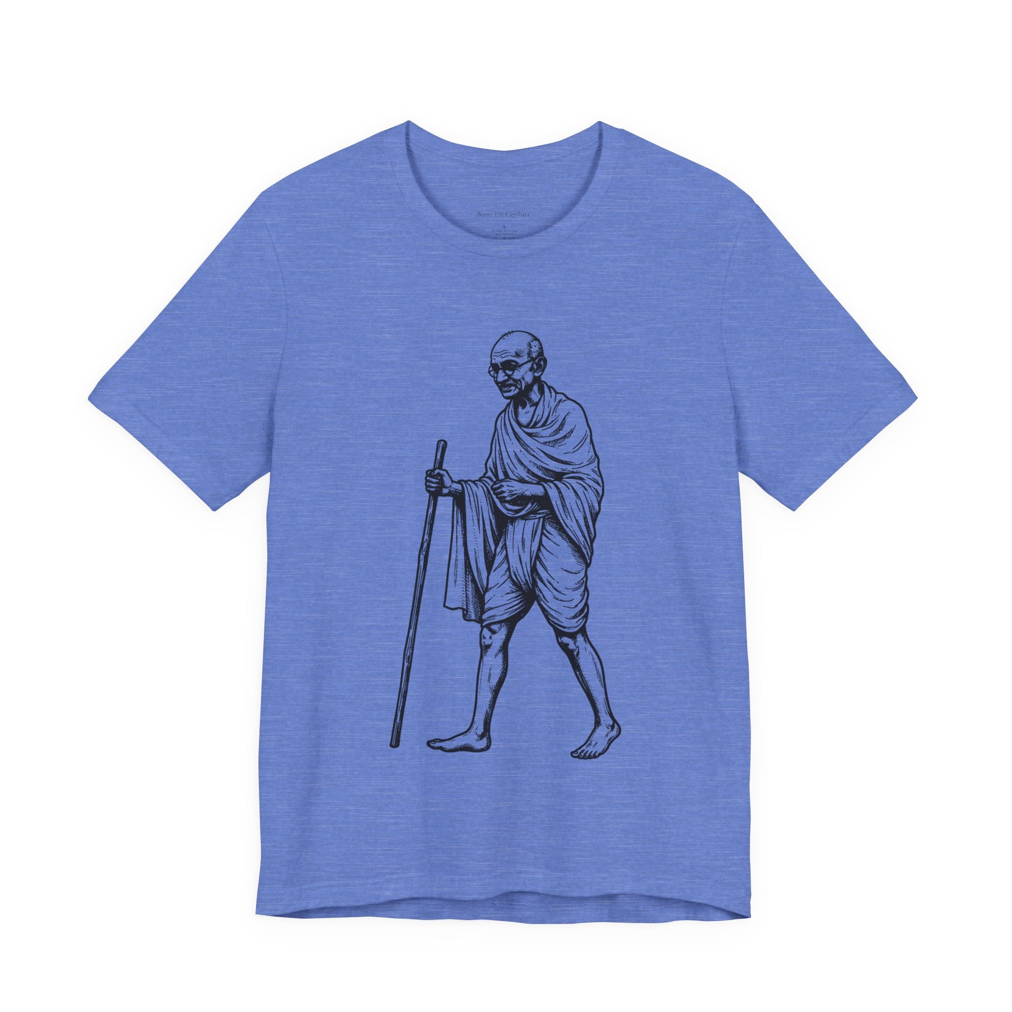 Be The Change You Want To See in The World - Round Neck Tee