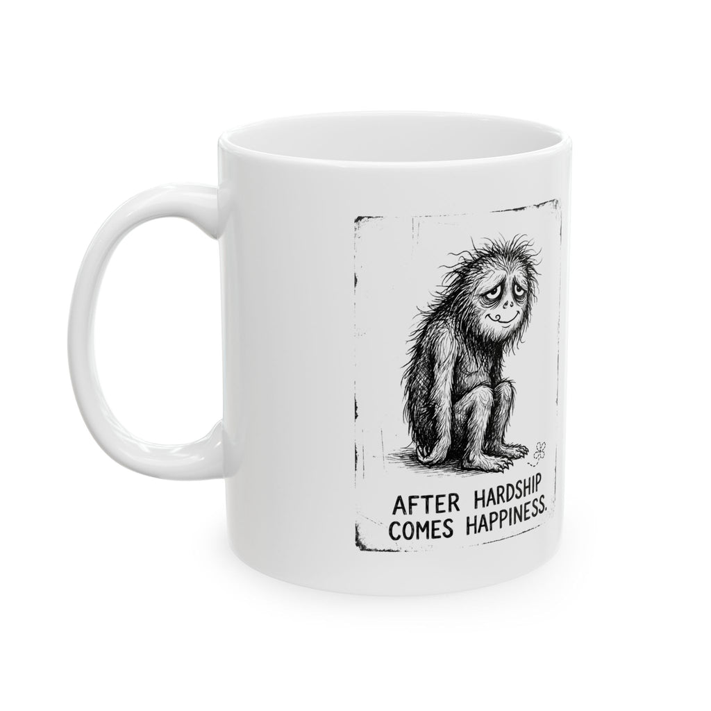 After Hardship Comes Happiness Ceramic Mug – 11 oz