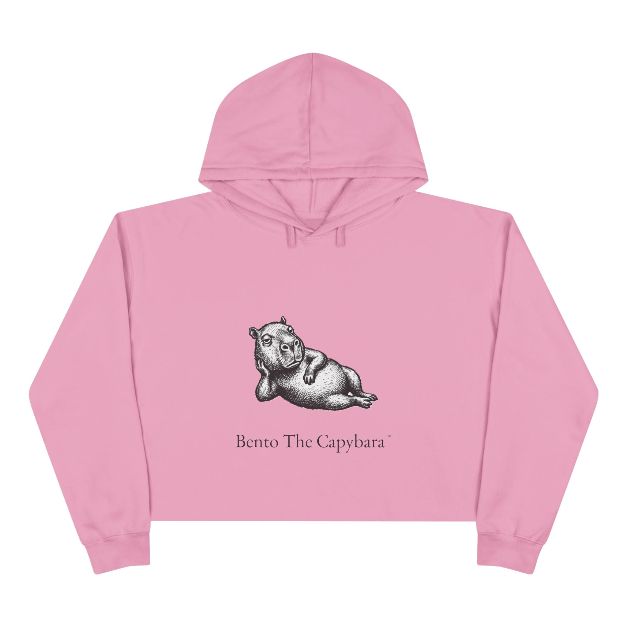 Bento The Capybara Crop Hoodie