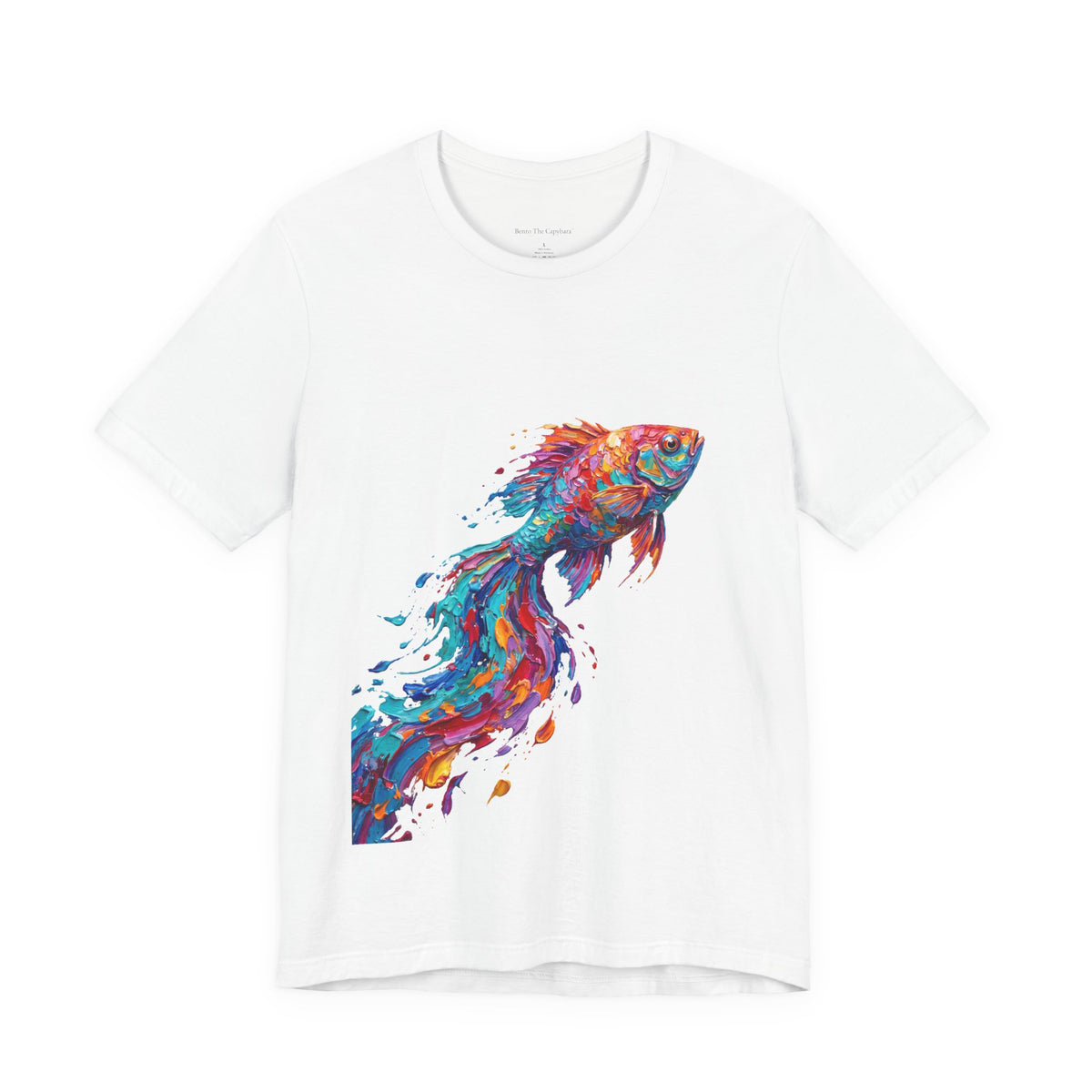 Betta in Motion Round Neck T-Shirt