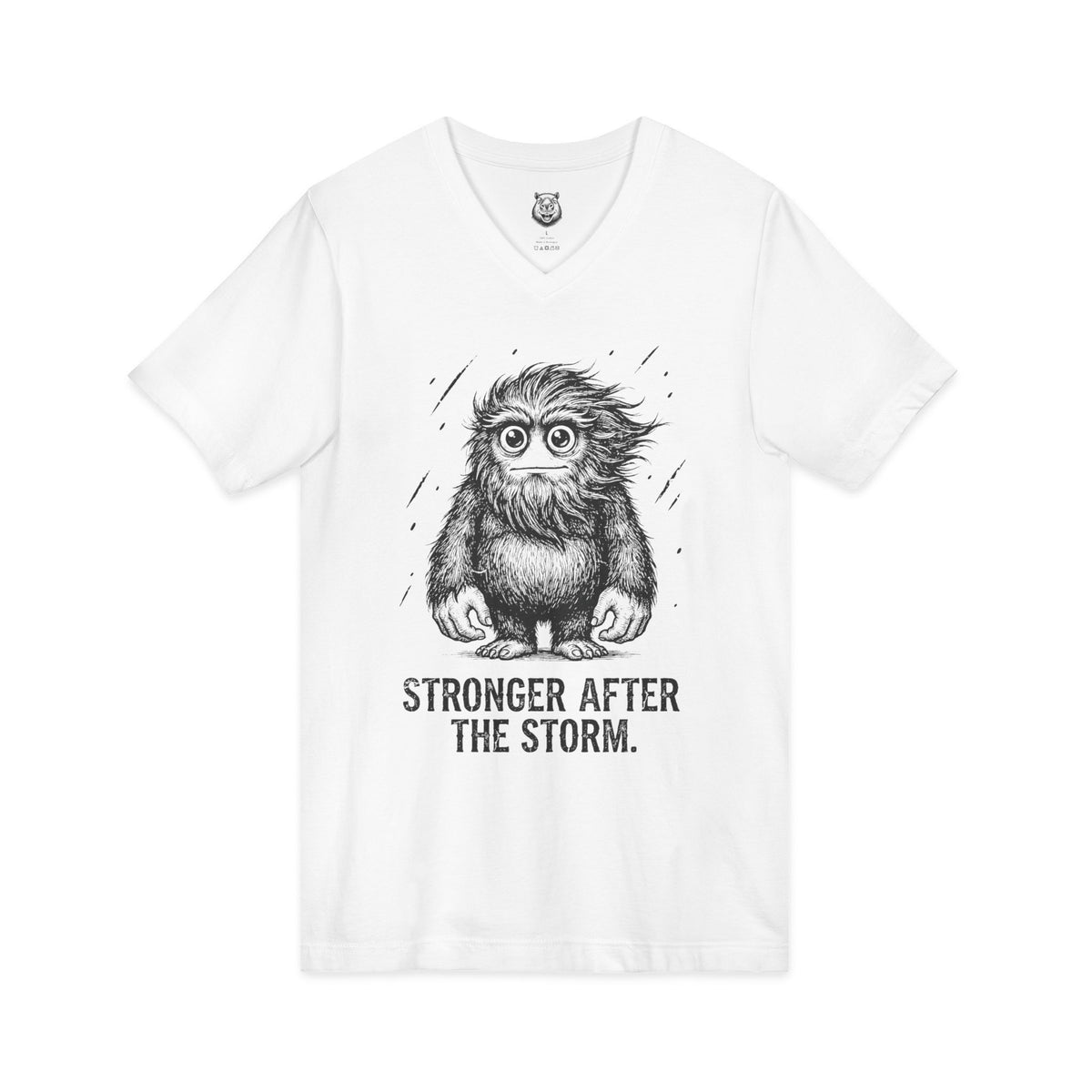 Stronger After the Storm - Unisex V-Neck T-Shirt