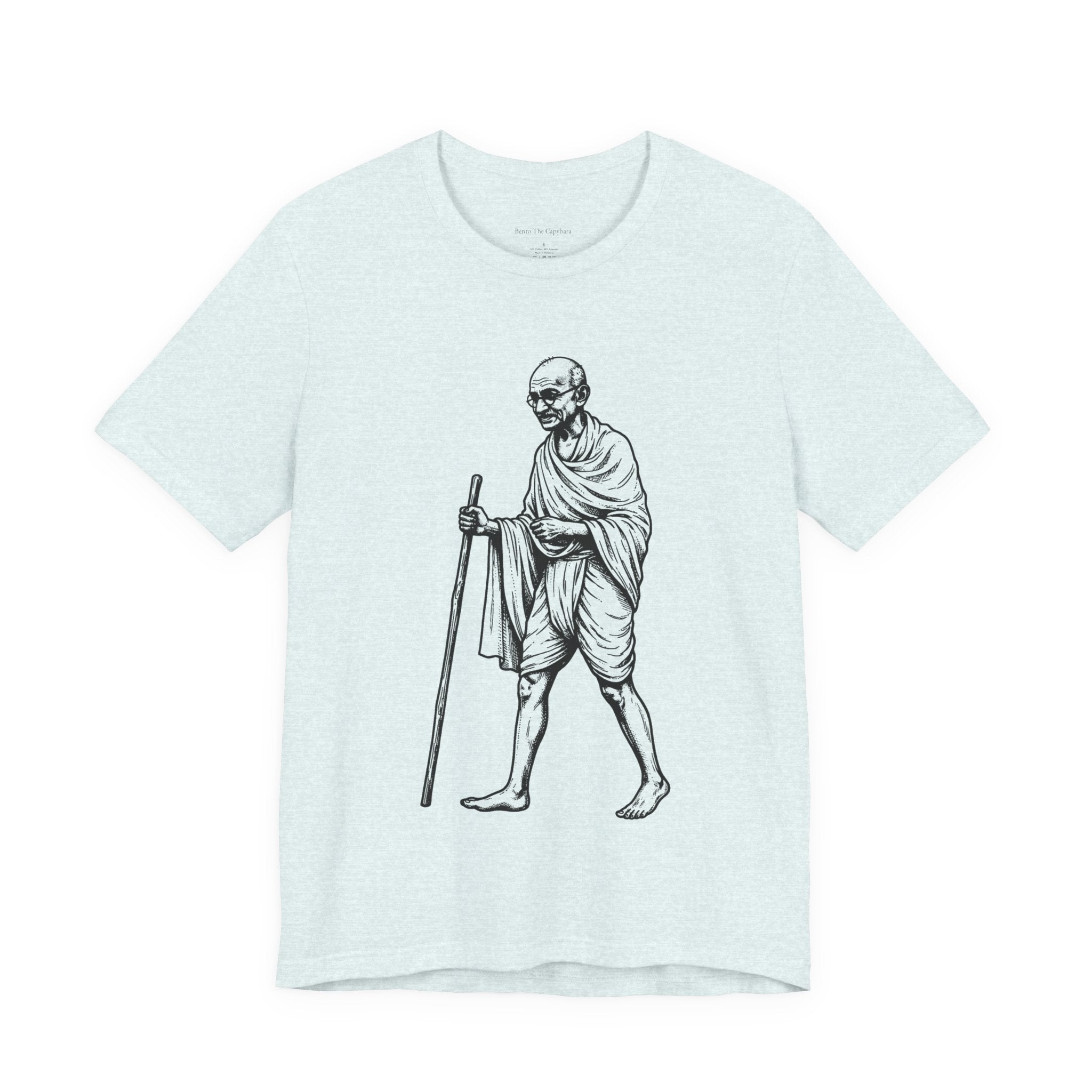Be The Change You Want To See in The World - Round Neck Tee