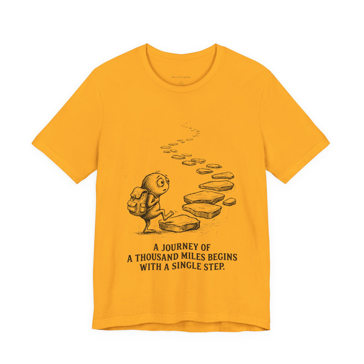 The First Step Round Neck T-Shirt