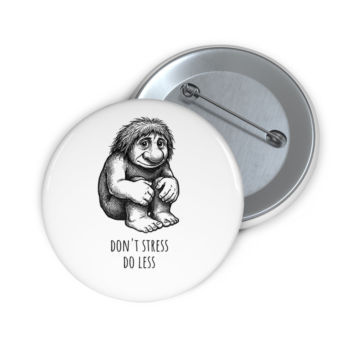 The Drifter 2.25" Pin Button