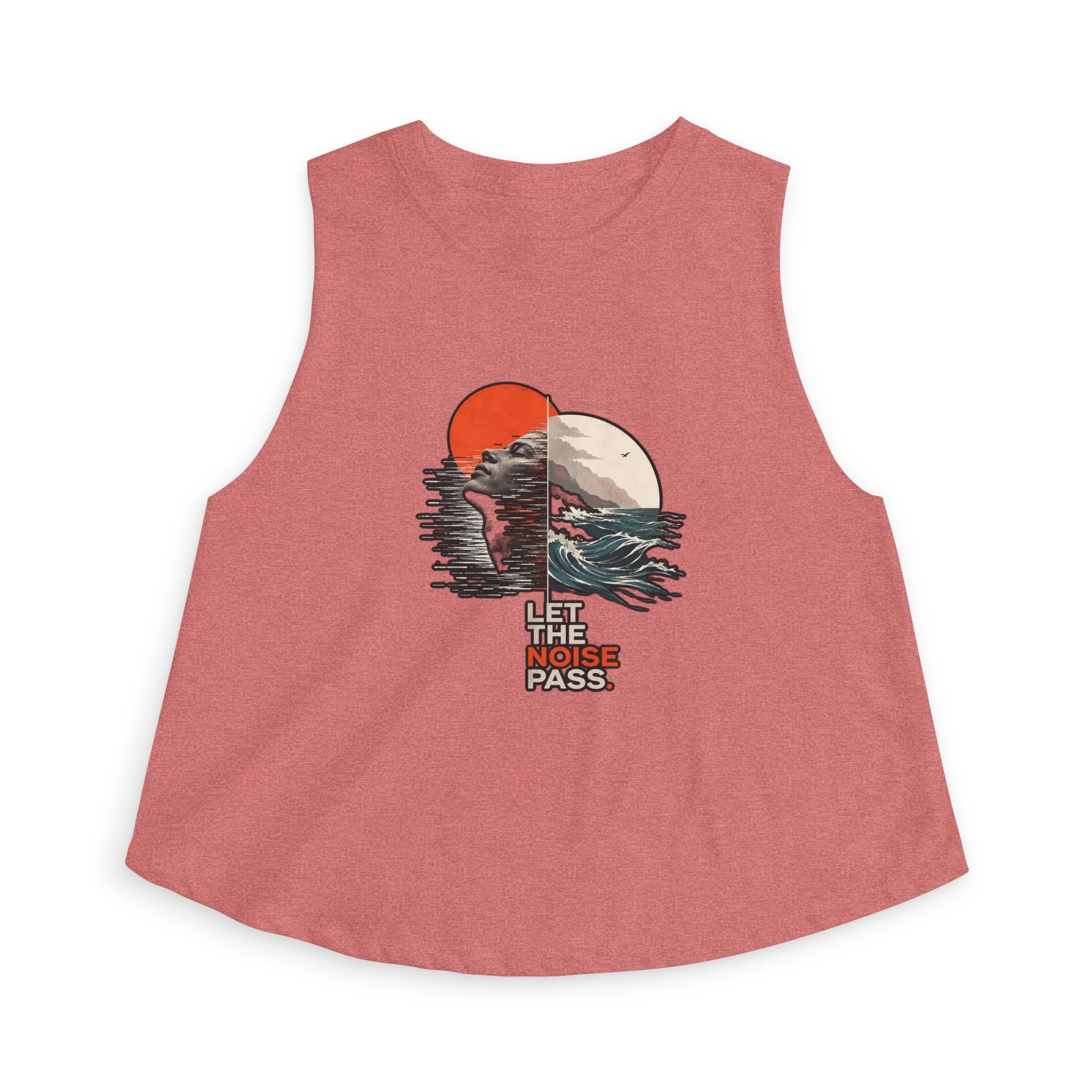 Let the Noise Pass Women’s Crop Top