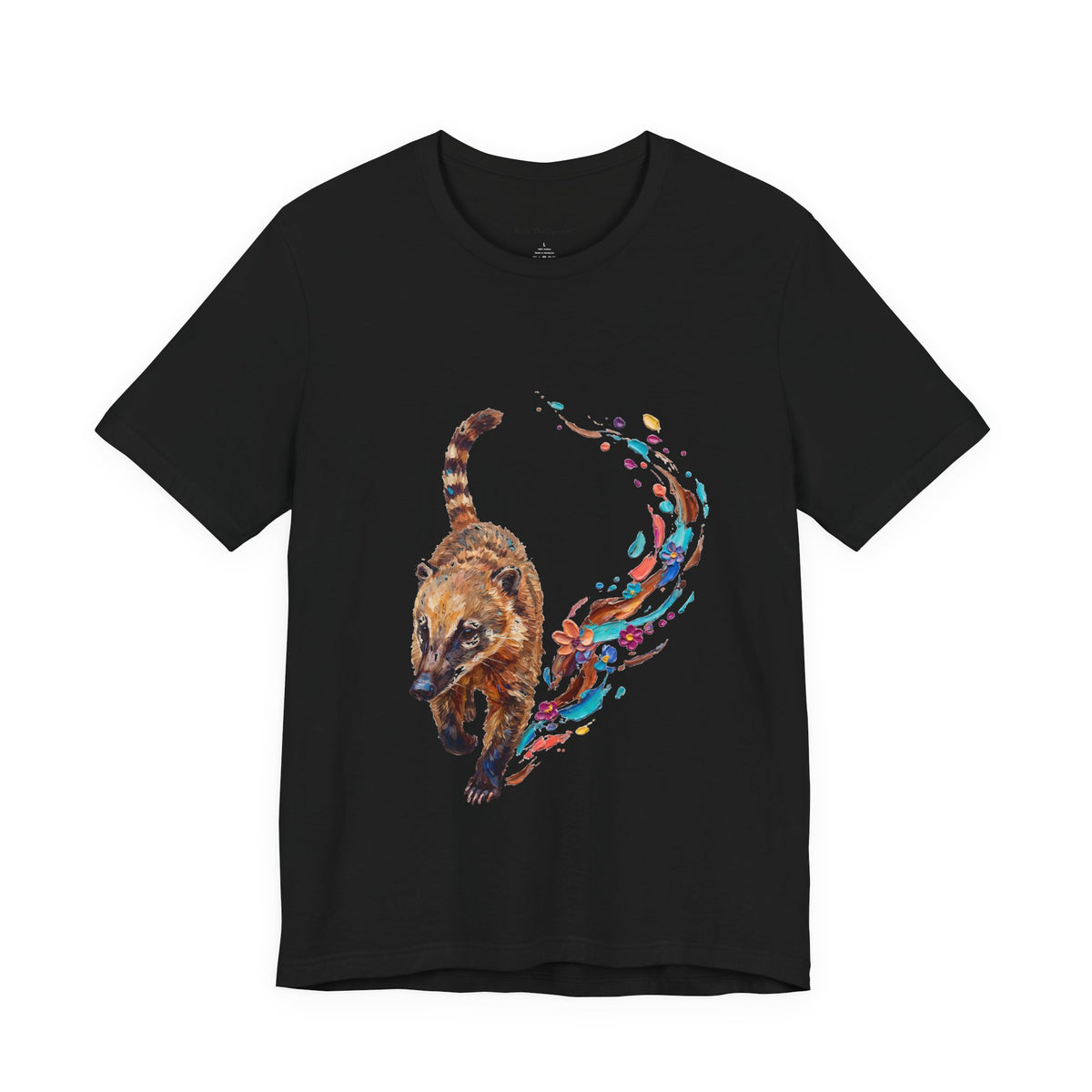 Coati in Motion Round Neck T-Shirt