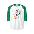 Men’s Soccer Player 3/4 Sleeve Raglan Baseball Shirt