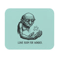 Leave Room for Wonder — Pale Aqua Mouse Pad