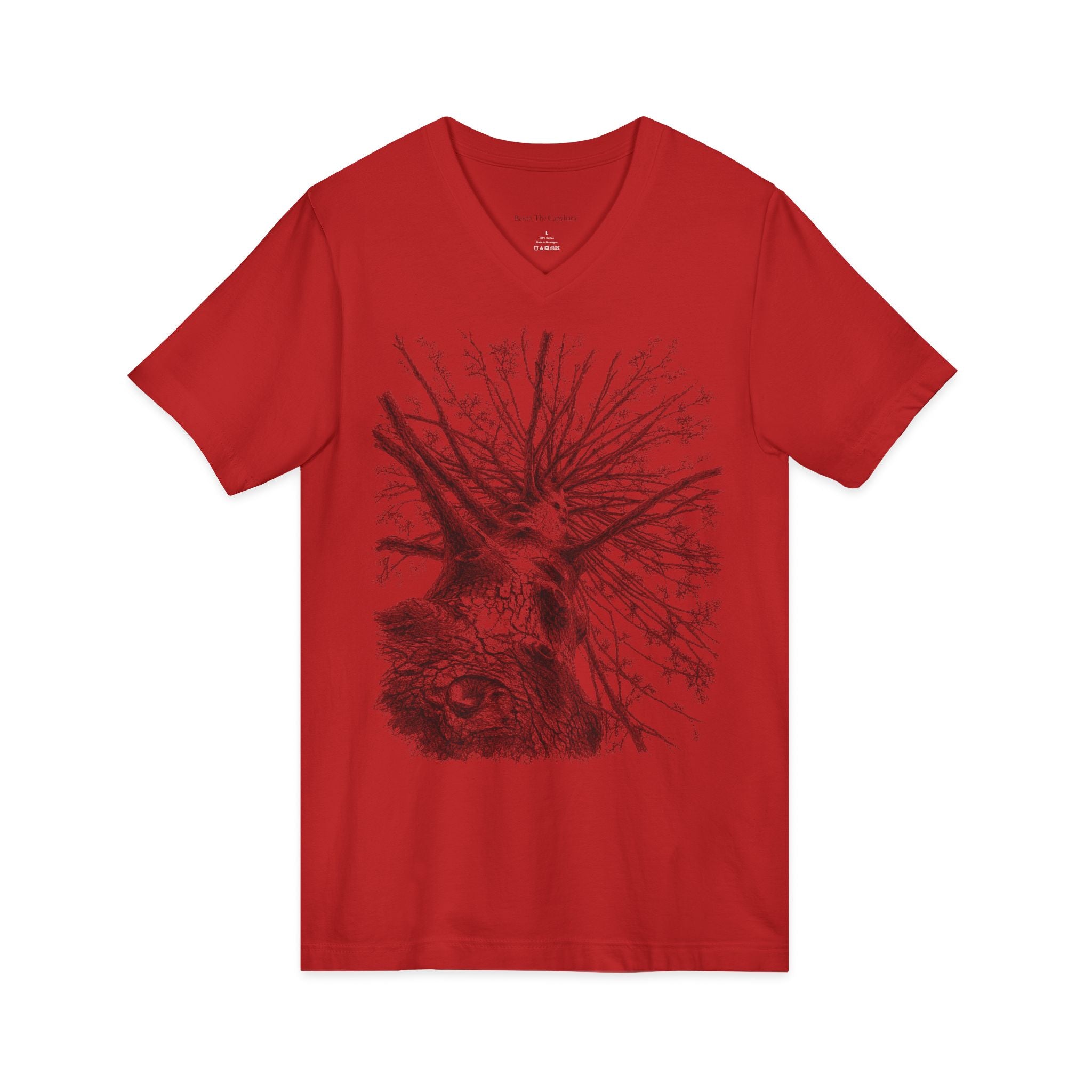 Rough Terrain Deep Roots Women's V-Neck T-Shirt