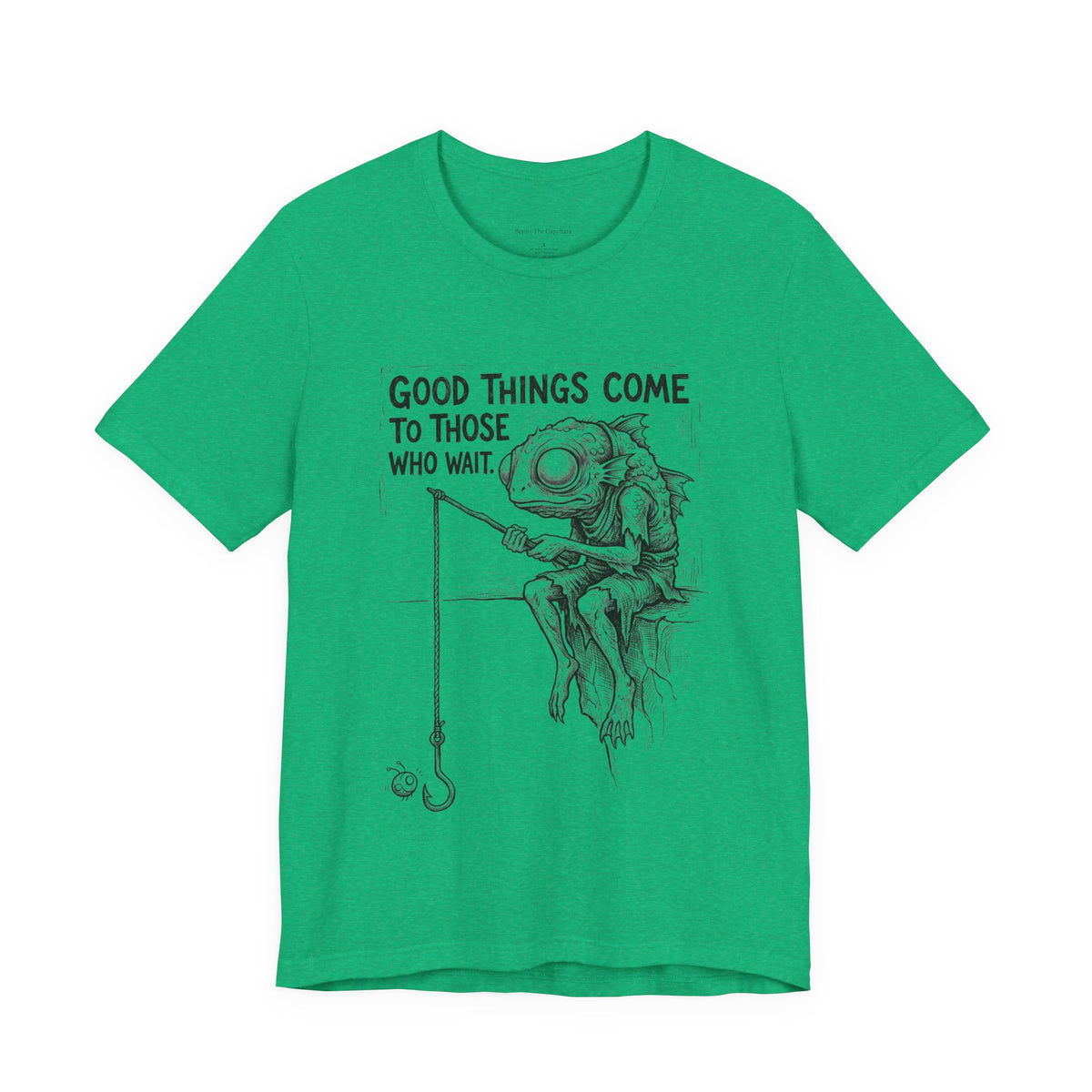 The Waiting Game Round Neck T-Shirt