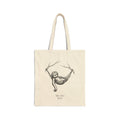 Don't Stress Sloth Unisex Cotton Canvas Tote Bag  15" x 16"