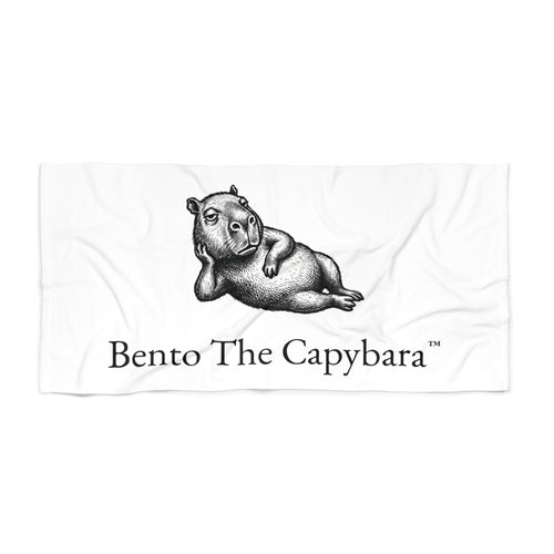 Bento The Capybara Beach Towel