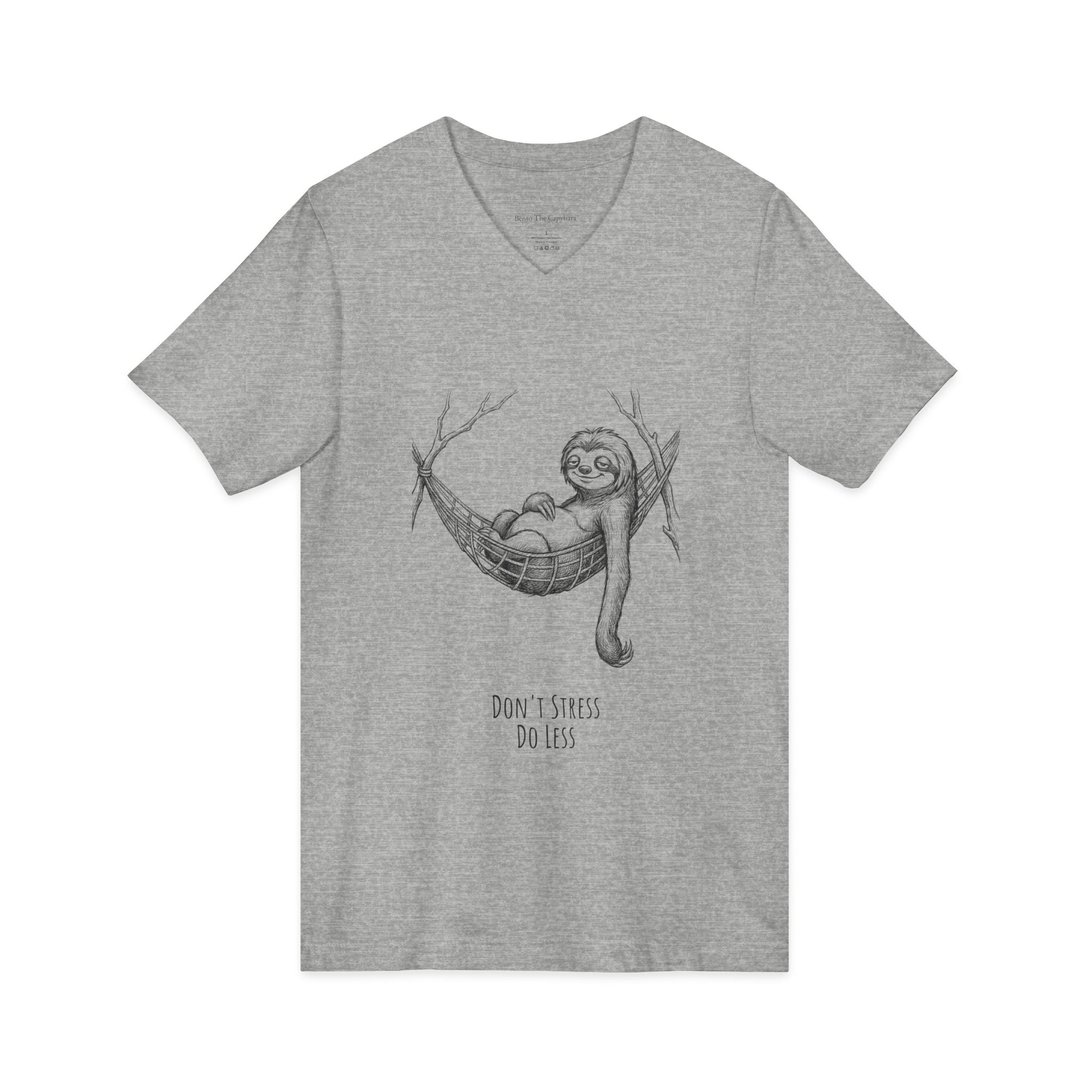 Don't Stress. Do Less. UNISEX V Neck
