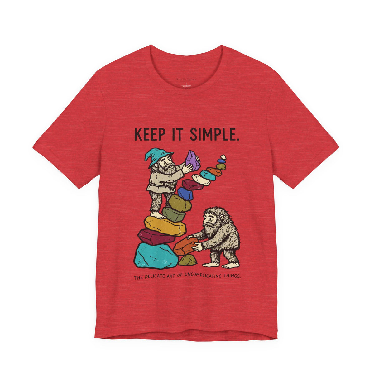 Keep It Simple UNISEX Round Neck T-Shirt