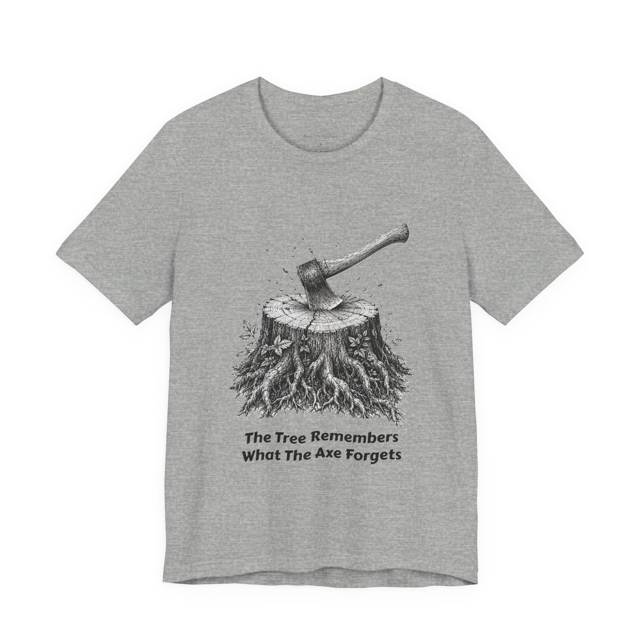 The Tree Remembers round neck UNISEX T Shirt