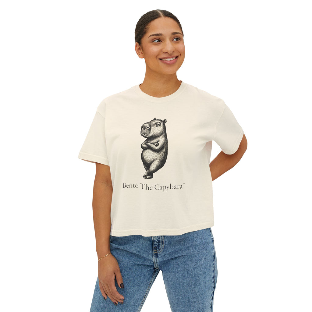 Bento The Capybara Relaxed Women’s Boxy Tee