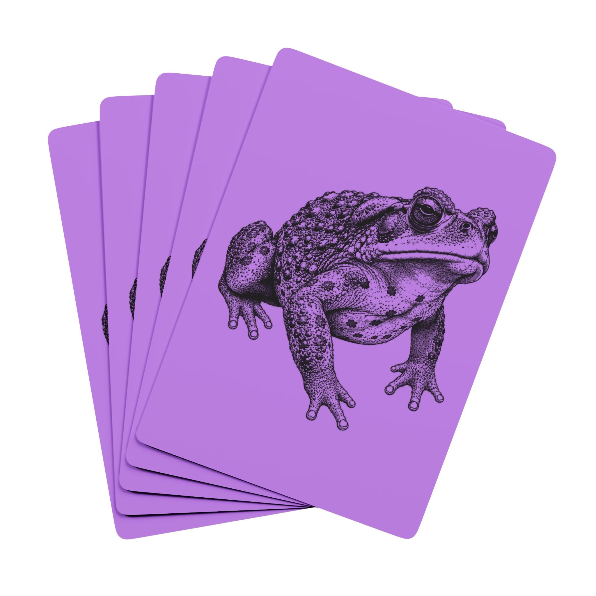 Purple Toad Spirit Cards – Premium Playing Card Deck