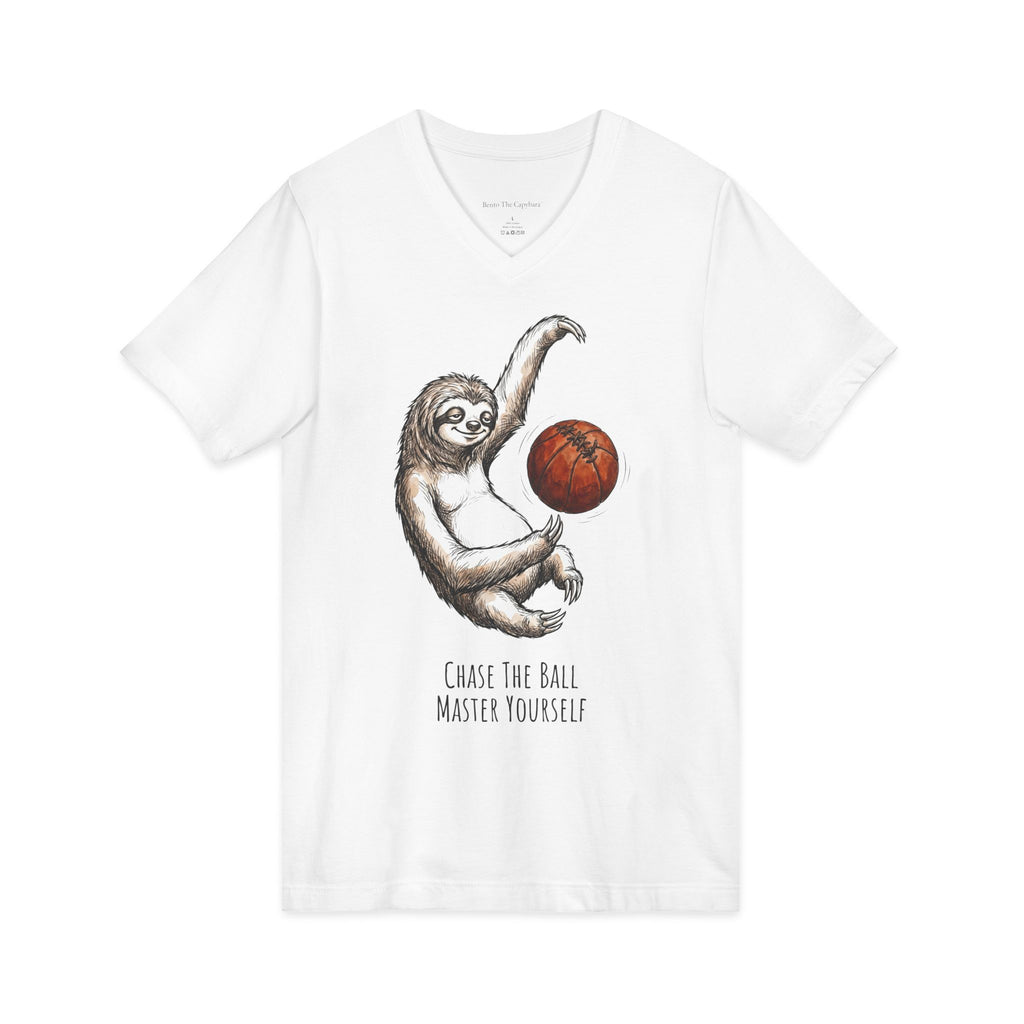 Chase The Ball Master Yourself - Men's T Shirt V Neck