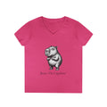 Bento The Capybara Women’s V-Neck T-Shirt