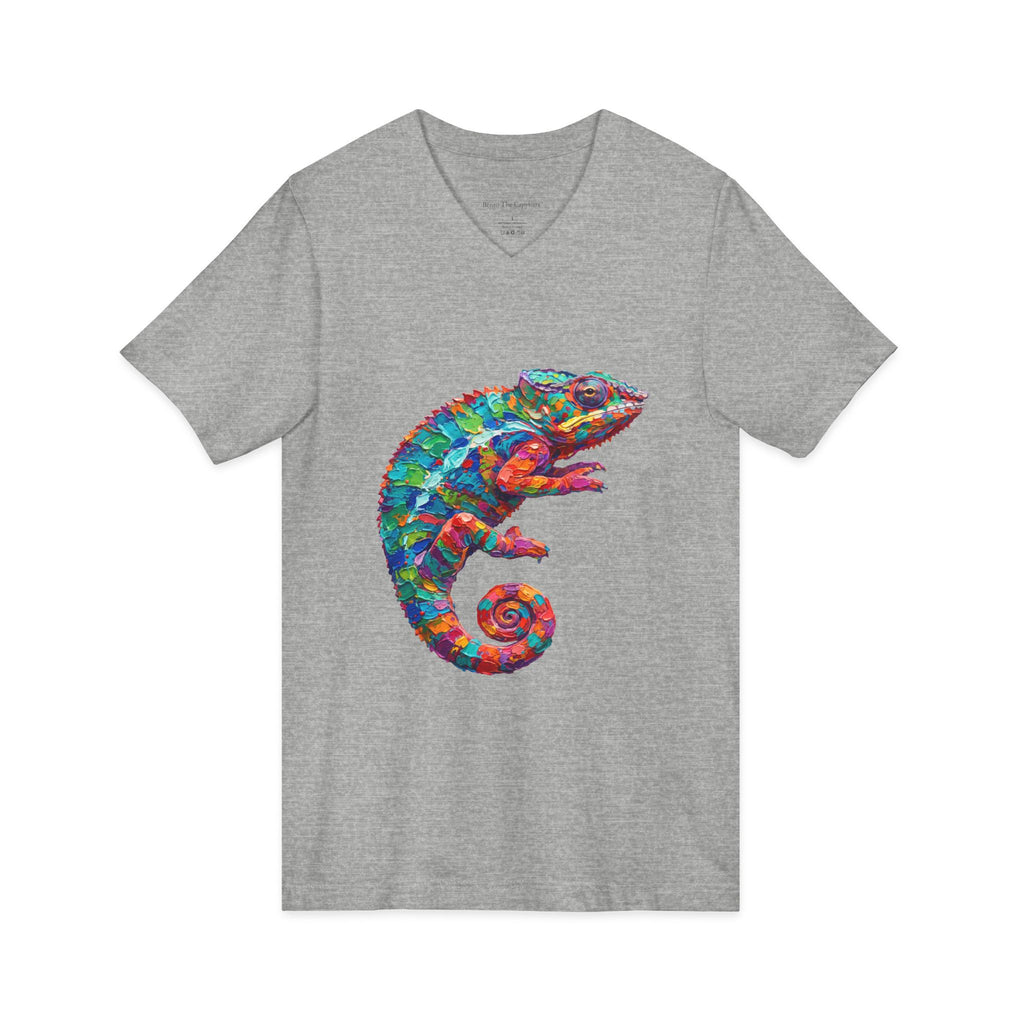 Chromatic Chameleon V-Neck T-Shirt