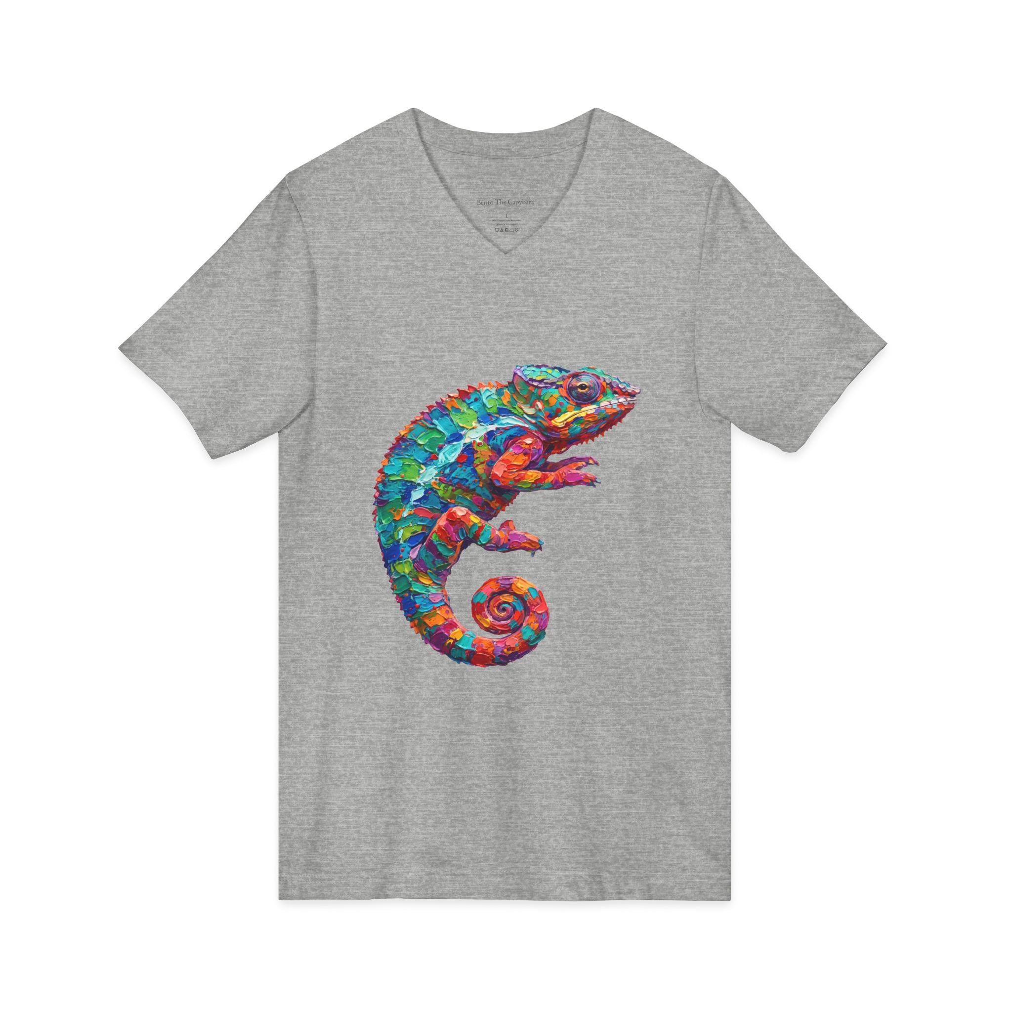 Chromatic Chameleon V-Neck T-Shirt