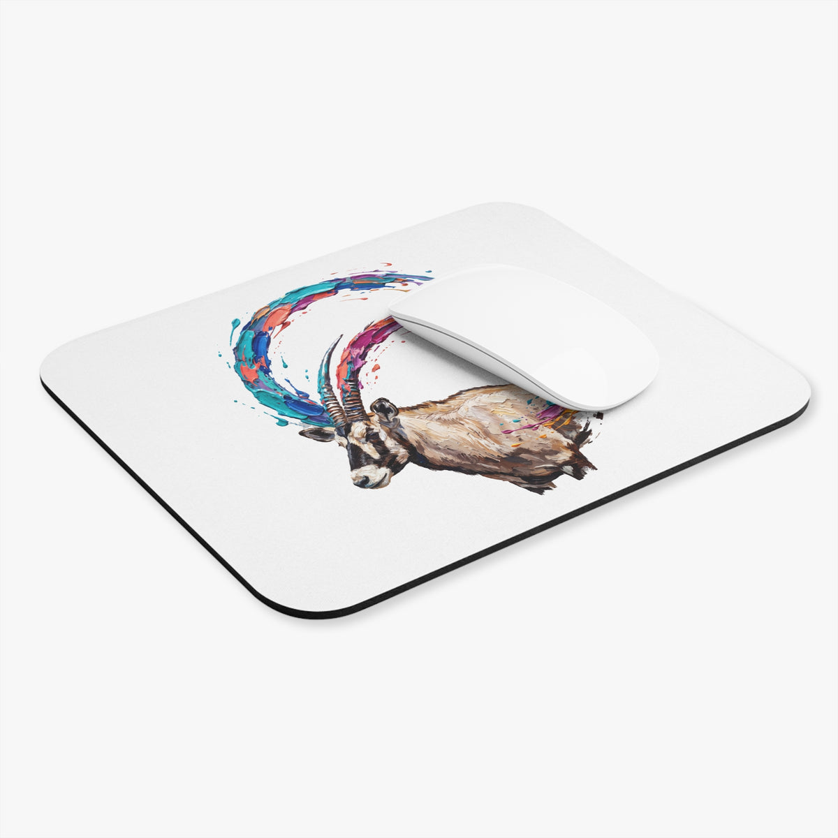 Chromatic Ibex Mouse Pad