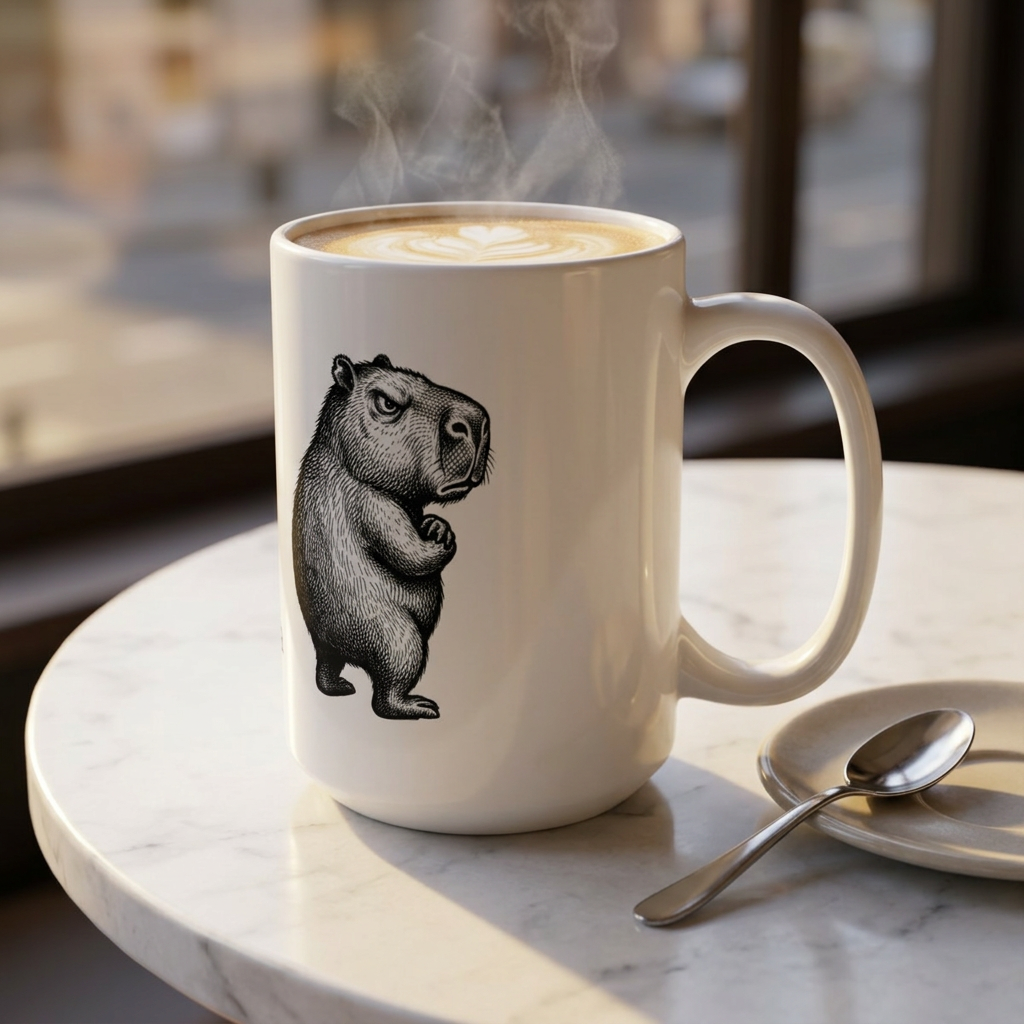 Capybara Cafe 15oz Bento The Capybara Mug