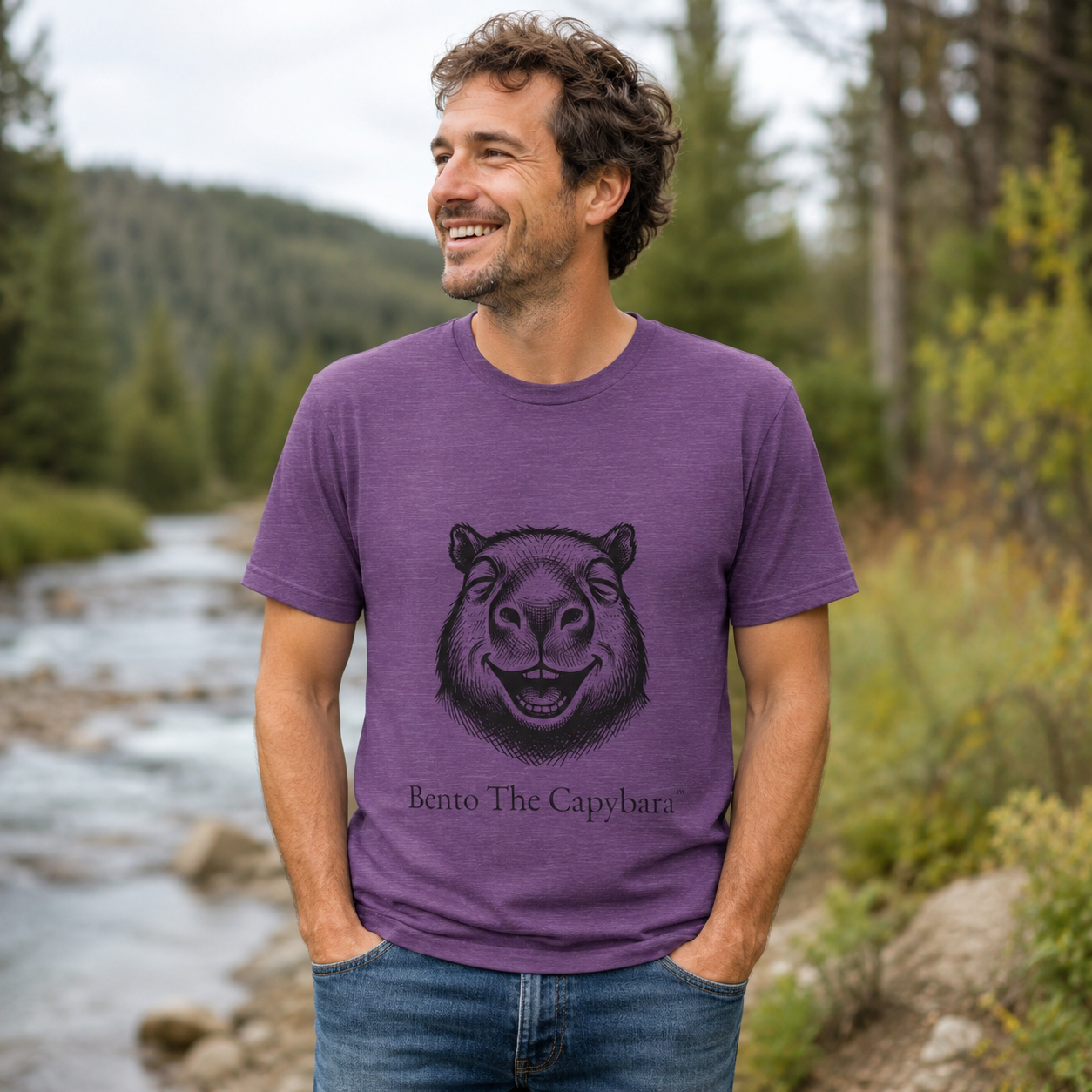 Bento The Capybara UNISEX Jersey Short Sleeve Tee