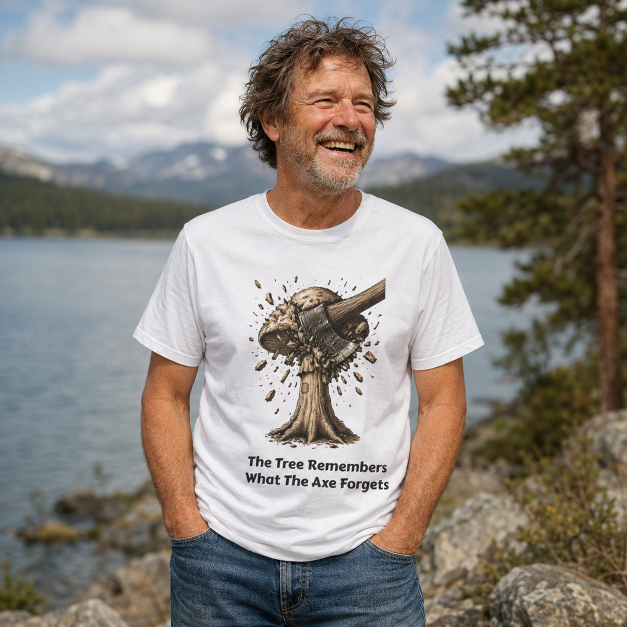 The Tree Remembers What The Axe Forgets - UNISEX T Shirt