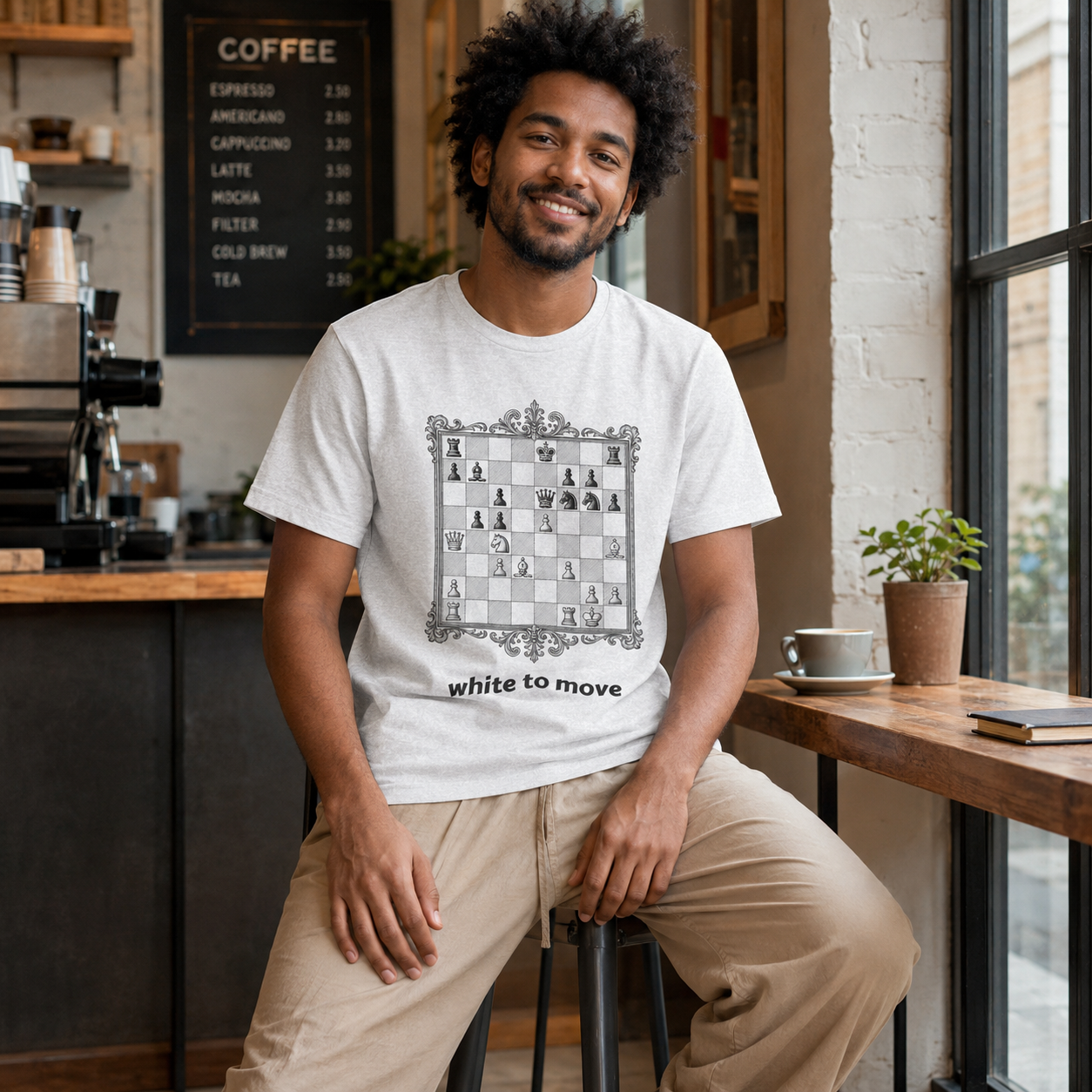Sacrifice or Silence? Unisex Chess T-Shirt — Front & Back Print