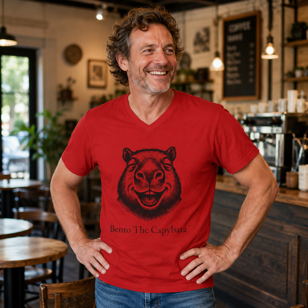 Capybara Cafe State of Mind UNISEX T-Shirt