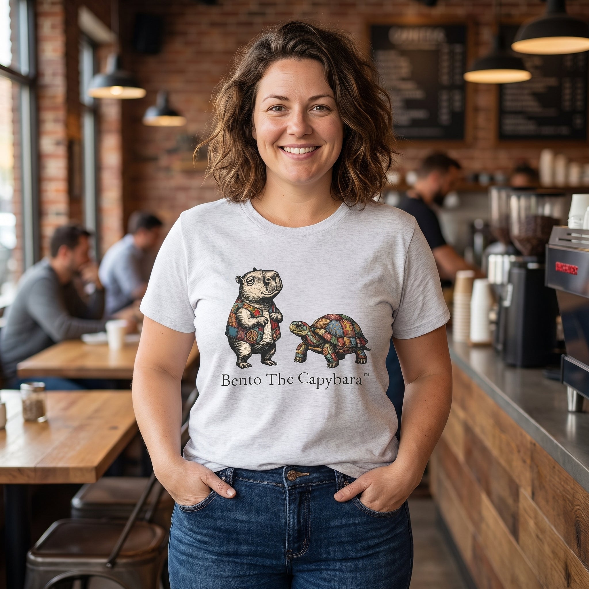Bento The Capybara & Kame Women’s T-Shirt