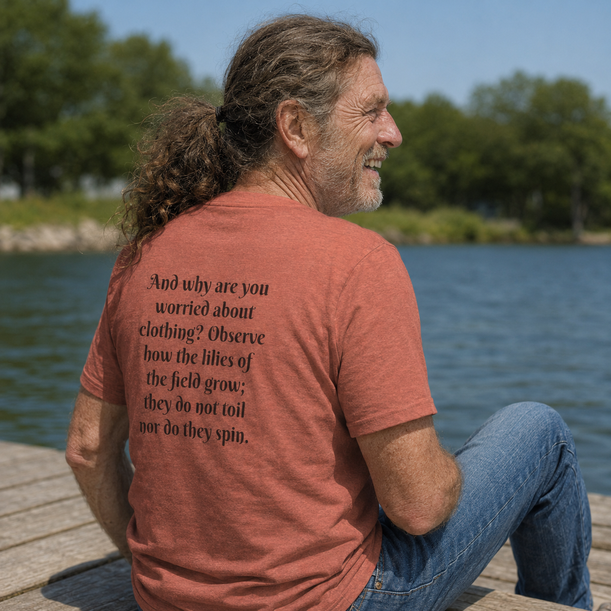 And Why Are You Worried About Clothing? Front & Back Print