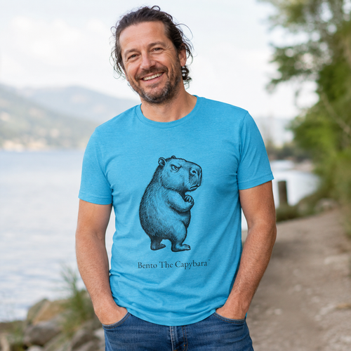 Bento The Capybara State of Mind - Men's Graphic T-Shirt