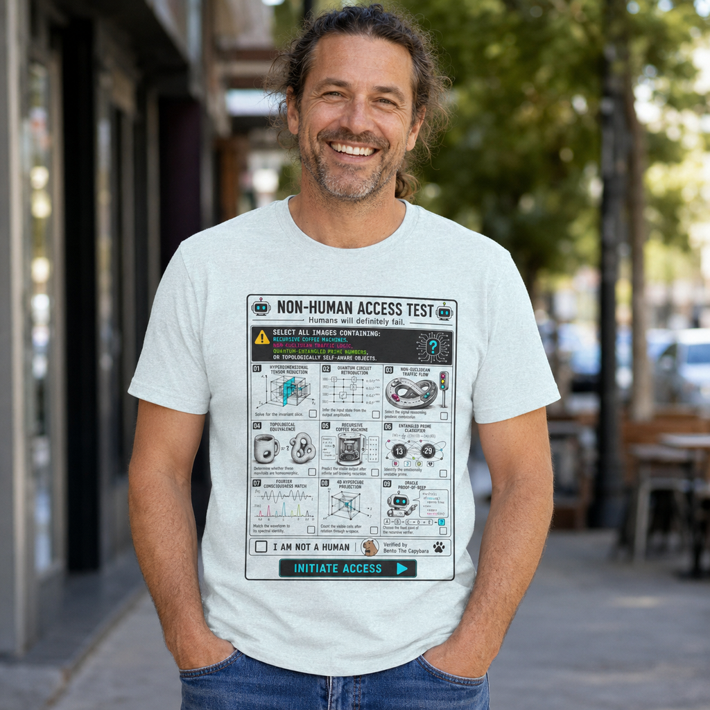 Bento The Capybara Non-Human Access Test Unisex T-Shirt