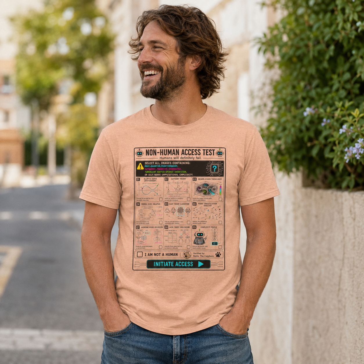Non-Human Access Test Unisex T-Shirt