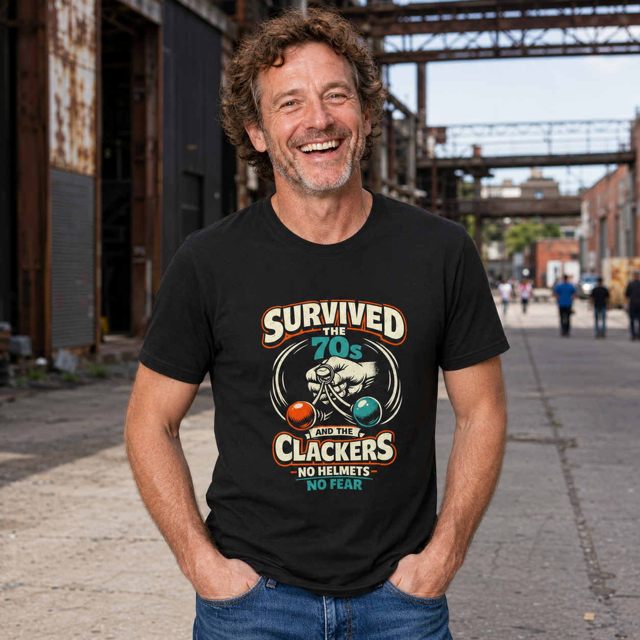 Survived the 70s Clackers Unisex T-Shirt