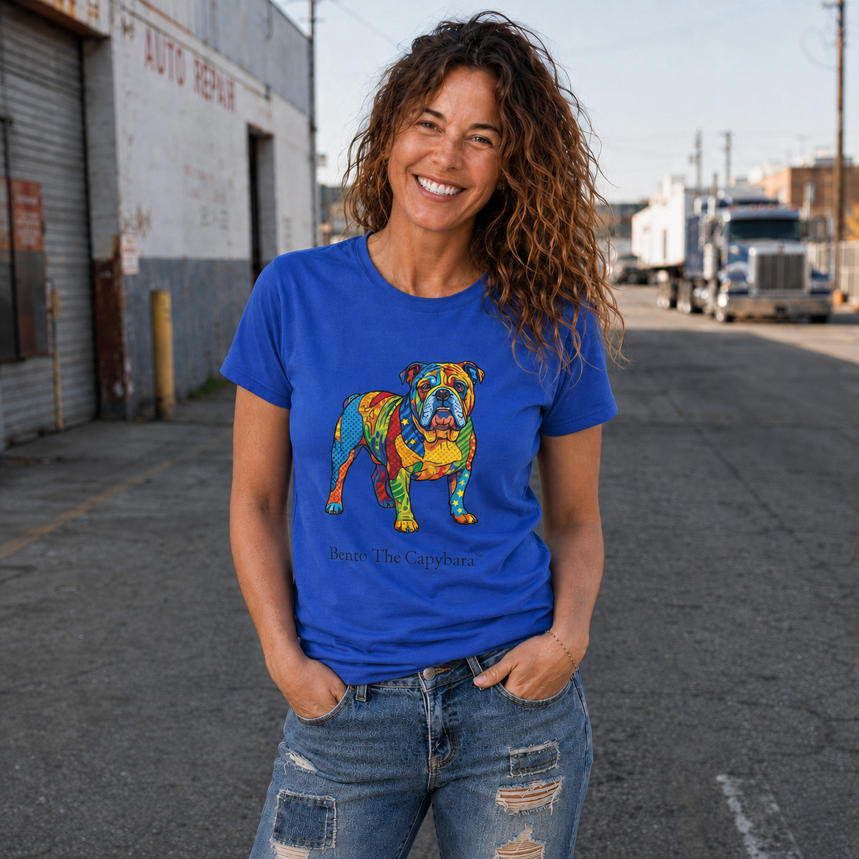 Color Riot Bulldog Tee